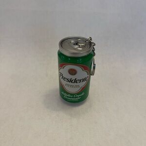Presidente Cerveza Tipo Pilsener Dominican Republic Beer Keychain Souvenir